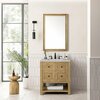 James Martin Vanities Breckenridge 30in Single Vanity, Light Natural Oak w/ 3 CM Eternal Serena Top 330-V30-LNO-3ESR